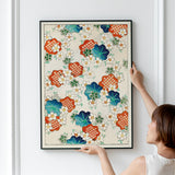 Shin Bijutsukai Flower Pattern
