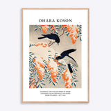 Ohara Koson Nandina and Flycatchers