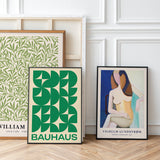 Bauhaus Plakat Grøn 015
