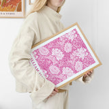 William Morris Chrysanthemum (Pink Edit)