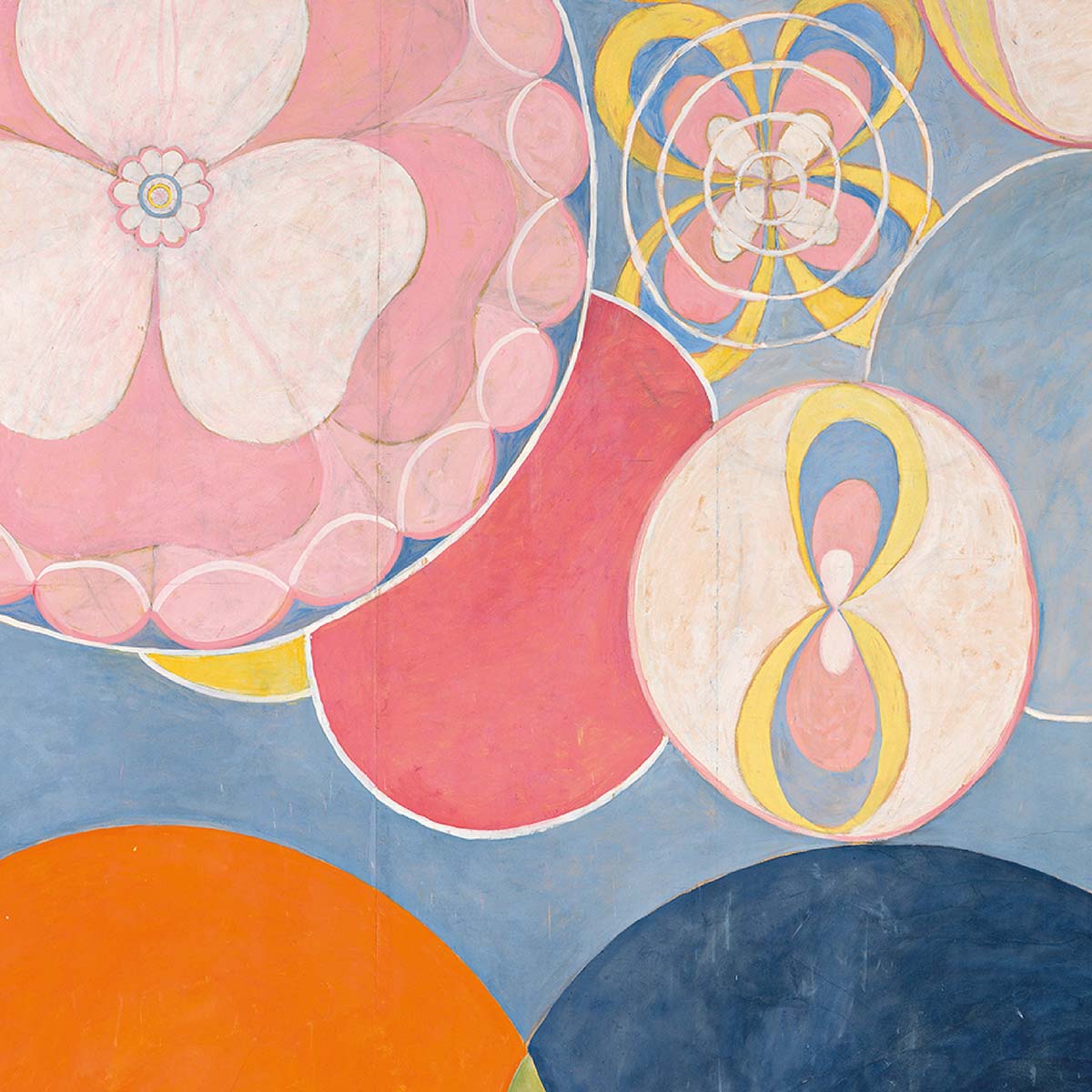 Close up af Hilma af Klint No2 Childhood