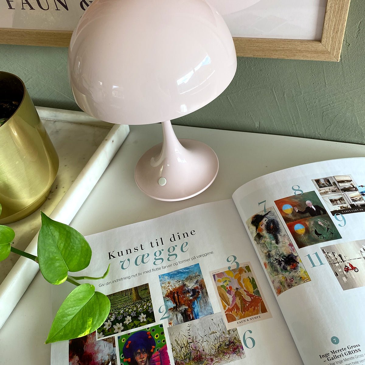 Vores Faun og Nymfe plakat er i Alt for Damerne bladet