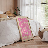 Bauhaus Plakat Pink 017