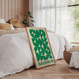 Bauhaus Plakat Grøn 015