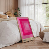 Bauhaus Plakat Pink 010