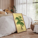 Palmetræ Pastel Gul
