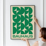 Bauhaus Plakat Grøn 015