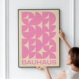 Bauhaus Plakat Pink 017