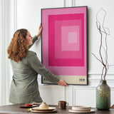 Bauhaus Plakat Pink 010