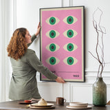 Bauhaus Plakat Pink 011