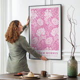 William Morris Chrysanthemum (Pink Edit)
