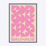 Bauhaus Plakat Pink 017