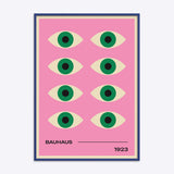 Bauhaus Plakat Pink 011