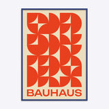 Bauhaus Plakat Orange 018