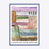 Paul Klee Landscape with Poplars