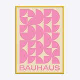 Bauhaus Plakat Pink 017