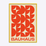 Bauhaus Plakat Orange 018