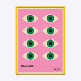 Bauhaus Plakat Pink 011
