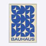 Bauhaus Plakat Blå 016