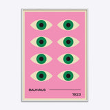 Bauhaus Plakat Pink 011