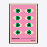 Bauhaus Plakat Pink 011