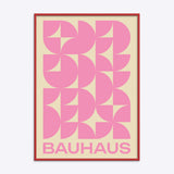 Bauhaus Plakat Pink 017