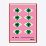 Bauhaus Plakat Pink 011