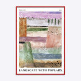 Paul Klee Landscape with Poplars