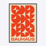 Bauhaus Plakat Orange 018