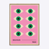 Bauhaus Plakat Pink 011