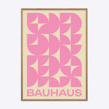 Bauhaus Plakat Pink 017