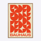 Bauhaus Plakat Orange 018