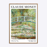 Claude Monet - Bridge over a Pond of Water Lilies