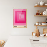 Bauhaus Plakat Pink 010
