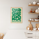 Bauhaus Plakat Grøn 015