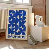 Bauhaus Plakat Blå 016
