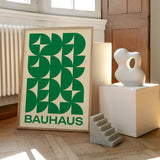 Bauhaus Plakat Grøn 015