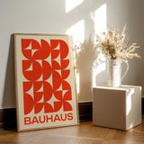 Bauhaus Plakat Orange 018