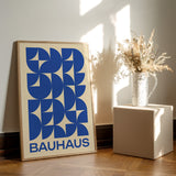 Bauhaus Plakat Blå 016