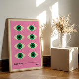 Bauhaus Plakat Pink 011