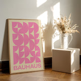 Bauhaus Plakat Pink 017