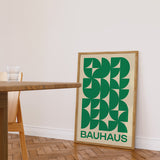 Bauhaus Plakat Grøn 015