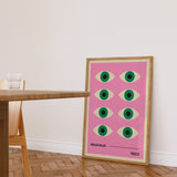 Bauhaus Plakat Pink 011