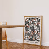 Watanabe Seitei Floral Pattern