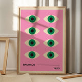 Bauhaus Plakat Pink 011