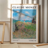 Claude Monet - Cliff Walk at Pourville