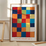Paul Klee Color Chart Qu 1