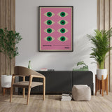 Bauhaus Plakat Pink 011