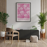 William Morris Chrysanthemum (Pink Edit)