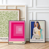 Bauhaus Plakat Pink 010